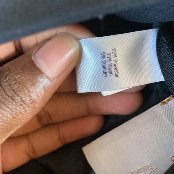 NWT Jennifer Lopez Black Wide Leg Dress Pants SIZE 10 Career - Picture 4 of 6